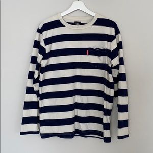 Stussy Men’s Stripe Shirt Long Sleeve